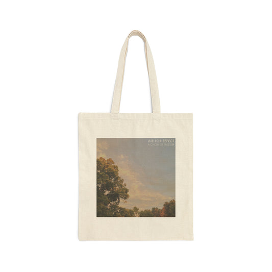 Air for Effect - A Choir of Trees Album Cover - Cotton Canvas Tote Bag