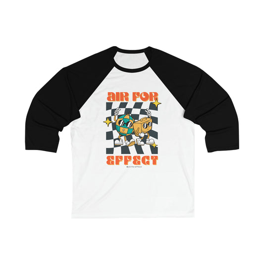 Air for Effect- Party Dudes - 3\4 Sleeve Baseball Tee