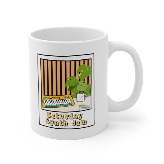 Saturday Synth Jam - Ceramic Mug 11oz